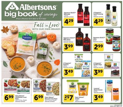 Albertsons (CA, ID, LA, MT, OR, TX, WA) Weekly Ad Flyer Specials August 31 to September 27, 2022