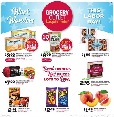 Grocery Outlet (CA, ID, OR, PA, WA) Weekly Ad Flyer Specials August 31 to September 6, 2022