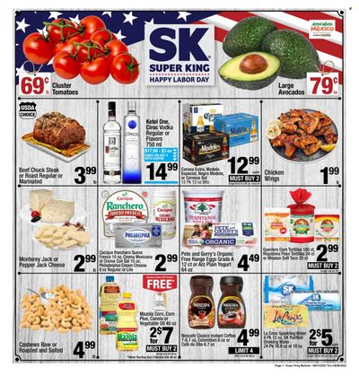 Super King Markets (CA) Weekly Ad Flyer Specials August 31 to September 6, 2022