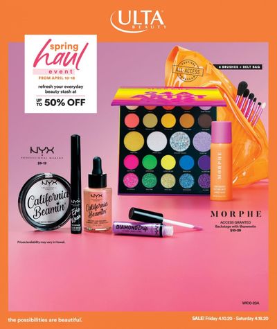 Ulta Beauty Weekly Ad & Flyer April 10 to 18