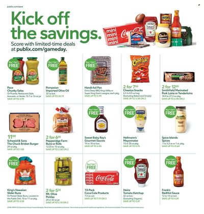 Publix (AL, FL, GA, NC, SC, TN) Weekly Ad Flyer Specials September 1 to September 14, 2022