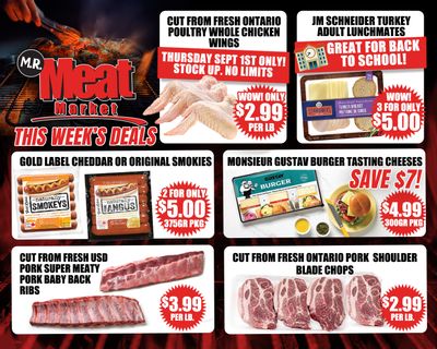 M.R. Meat Market Flyer September 1 to 8