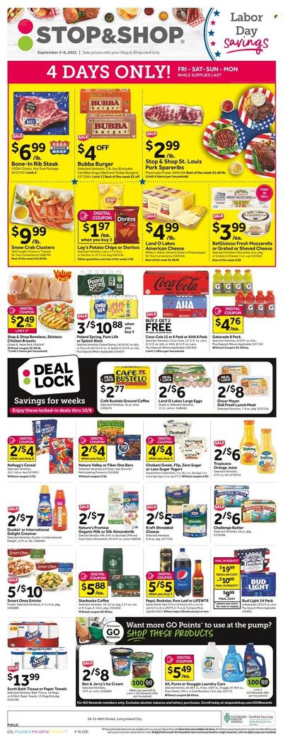 Stop & Shop (NY) Weekly Ad Flyer Specials September 2 to September 8, 2022