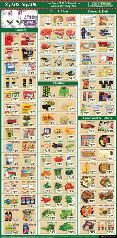 Nations Fresh Foods (Mississauga) Flyer September 2 to 8