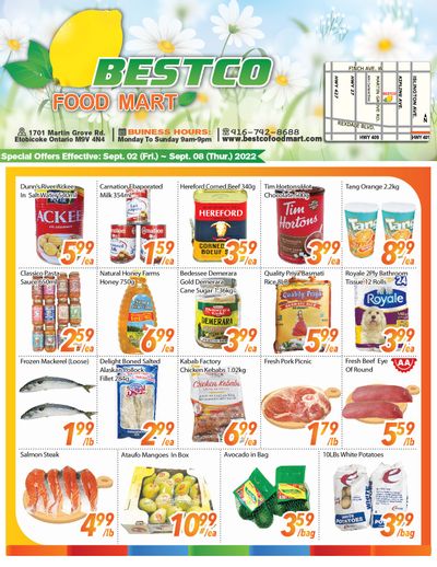 BestCo Food Mart (Etobicoke) Flyer September 2 to 8