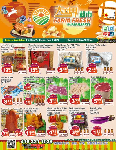 Farm Fresh Supermarket Flyer September 2 to 8