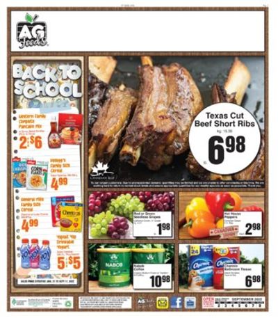 AG Foods Flyer September 2 to 8