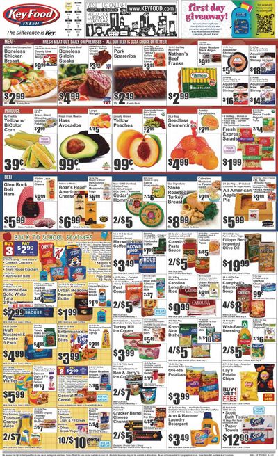Key Food (NY) Weekly Ad Flyer Specials September 2 to September 8, 2022