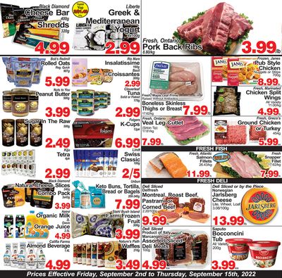 Greco's Fresh Market Flyer September 2 to 15