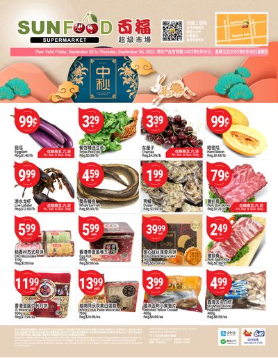 Sunfood Supermarket Flyer September 2 to 8
