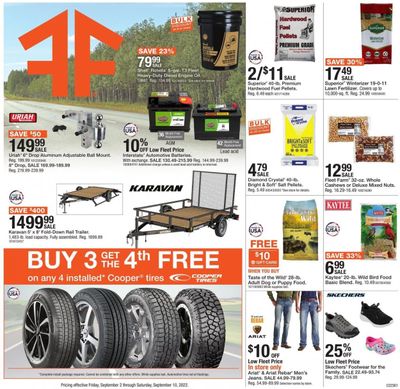 Fleet Farm (IA, MN, ND, WI) Weekly Ad Flyer Specials September 2 to September 10, 2022
