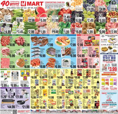 Hmart Weekly Ad Flyer Specials September 2 to September 8, 2022