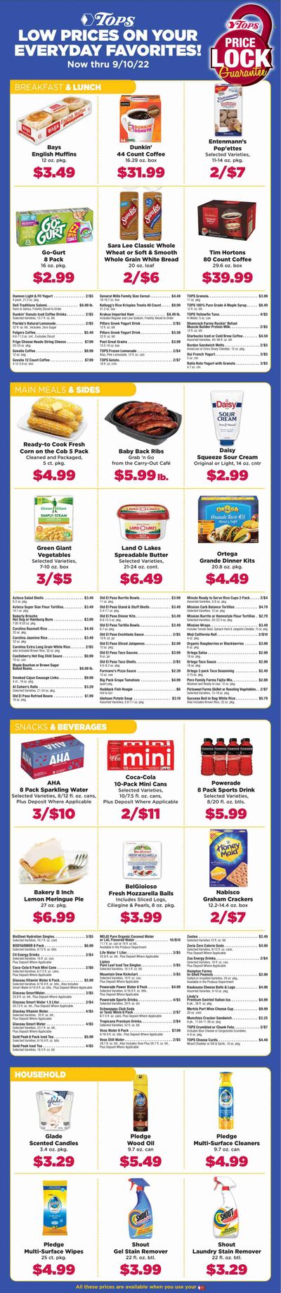 Tops Weekly Ad Flyer Specials July 10 to September 10, 2022