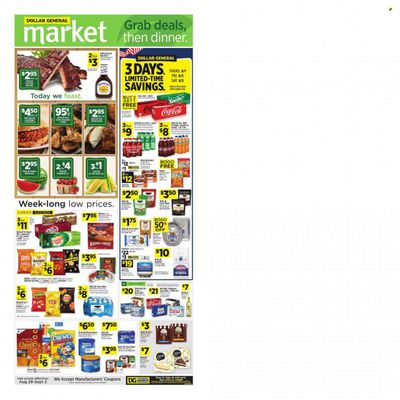 Dollar General (OH) Weekly Ad Flyer Specials August 28 to September 3, 2022