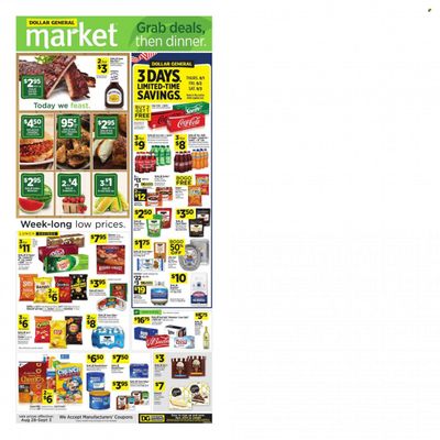 Dollar General (LA) Weekly Ad Flyer Specials August 28 to September 3, 2022