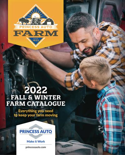 Princess Auto Fall & Winter Farm Catalogue Flyer September 1 to October 31