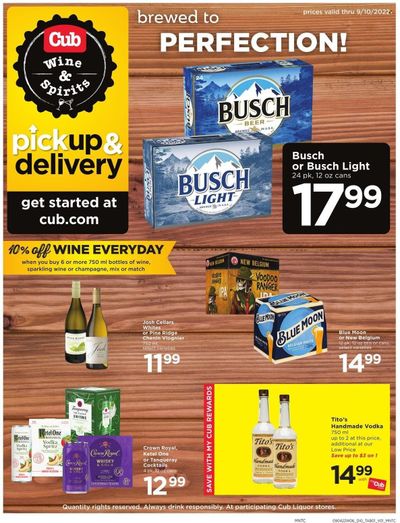 Cub Foods (MN) Weekly Ad Flyer Specials September 4 to September 10, 2022