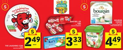 Food Basics Ontario: Boursin And The Laughing Cow Cheese Deals This Week