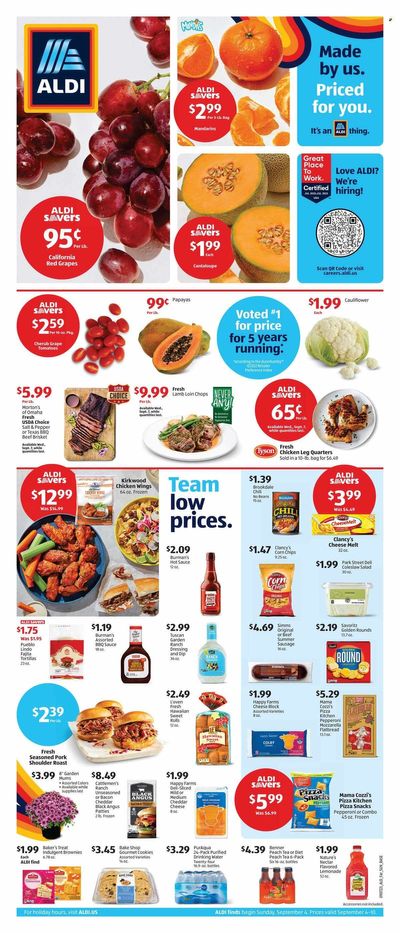 ALDI (MI, MN, NJ, NY, PA, VT) Weekly Ad Flyer Specials September 4 to September 10, 2022