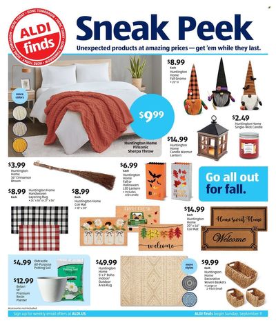 ALDI (MI, MN, NJ, NY, PA, VT) Weekly Ad Flyer Specials September 11 to September 17, 2022