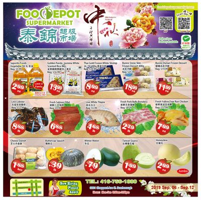 Food Depot Supermarket Flyer September 6 to 12