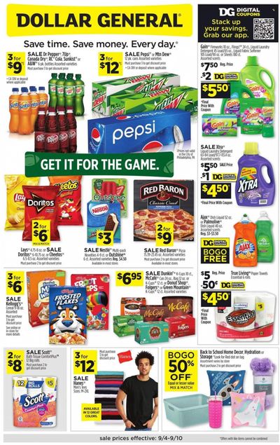 Dollar General Weekly Ad Flyer Specials September 4 to September 10, 2022 Dollar General Weekly Ad Flyer Specials September 4 to September 10, 2022