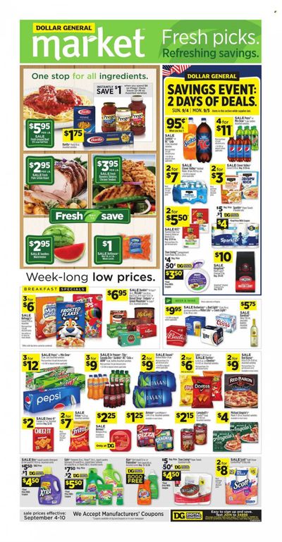 Dollar General (VA) Weekly Ad Flyer Specials September 4 to September 10, 2022