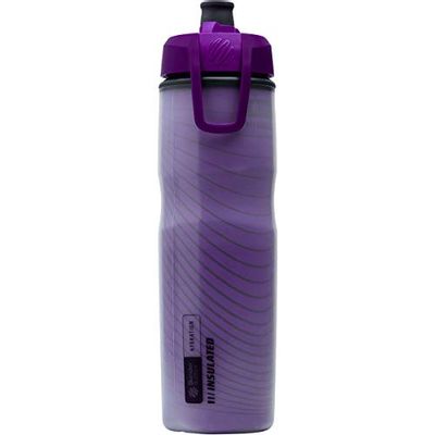 BlenderBottle Hydration Halex Insulated Squeeze Water Bottle with Straw, 24-Ounce, Ultraviolet $19.99 (Reg $33.31)