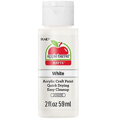 Apple Barrel Acrylic Paint in Assorted Colors (2-Ounce), 20503 White $0.97 (Reg $9.99)