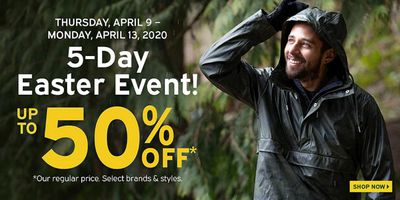 Atmosphere Canada Online Easter Event: Save up to 50% off