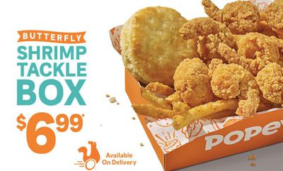 Popeye's Canada- Butterfly Shrimp Tackle Box at Popeyes