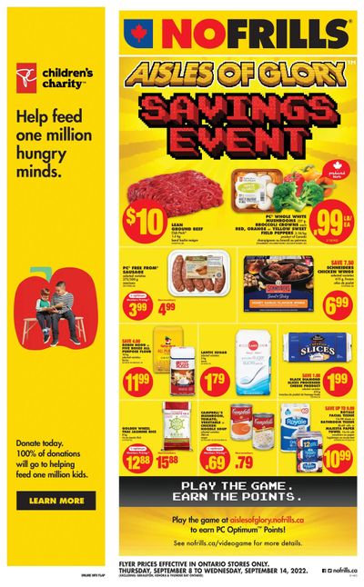 No Frills (ON) Flyer September 8 to 14