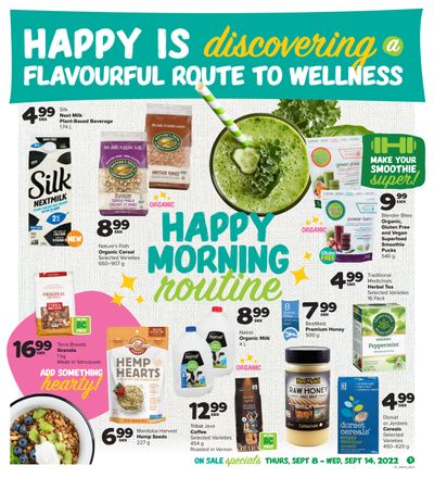 Thrifty Foods Flyer September 8 to 14