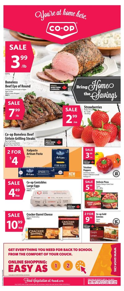 Co-op (West) Food Store Flyer September 8 to 14
