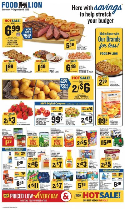 Food Lion (VA) Weekly Ad Flyer Specials September 7 to September 13, 2022