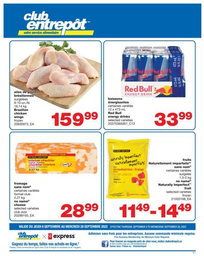 Wholesale Club (QC) Flyer September 8 to 28