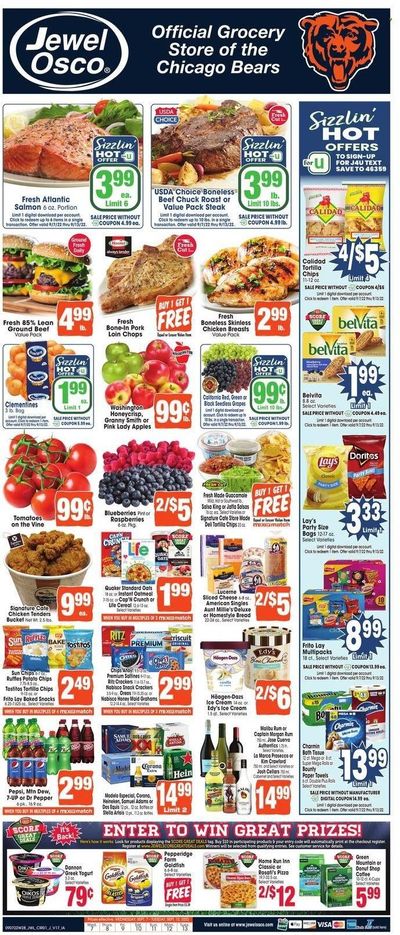 Jewel Osco (IA) Weekly Ad Flyer Specials September 7 to September 13, 2022