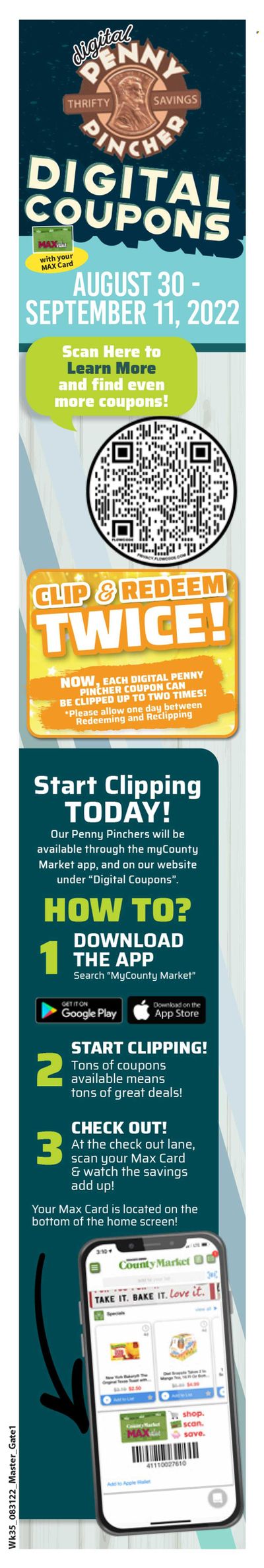 County Market (IL, IN, MO) Weekly Ad Flyer Specials August 30 to September 11, 2022