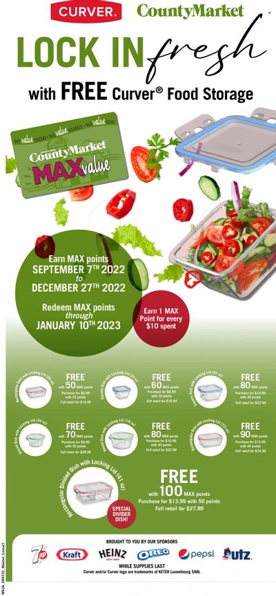 County Market (IL, IN, MO) Weekly Ad Flyer Specials September 7 to September 13, 2022