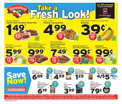 Hannaford Weekly Ad & Flyer April 12 to 18