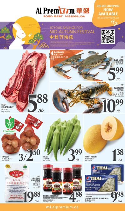 Al Premium Food Mart (Mississauga) Flyer September 8 to 14