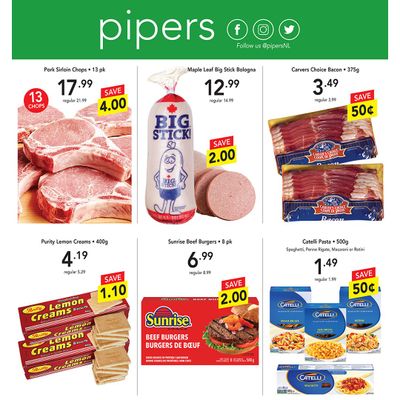 Pipers Superstore Flyer September 8 to 14