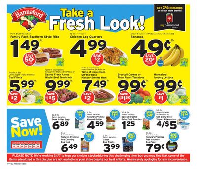 Hannaford Weekly Ad & Flyer April 12 to 18