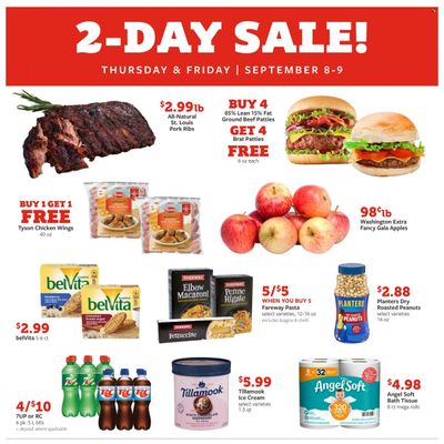 Fareway (IA) Weekly Ad Flyer Specials September 8 to September 9, 2022