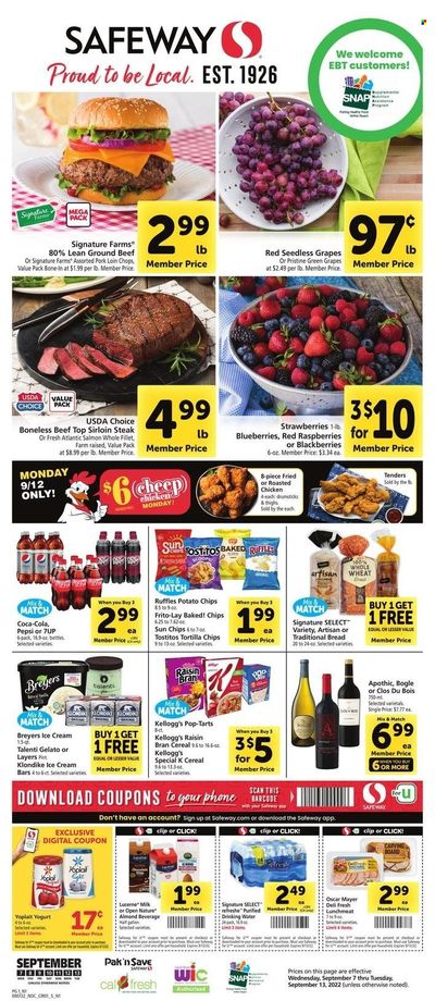 Safeway (CA, HI, OR, WA) Weekly Ad Flyer Specials September 7 to September 13, 2022