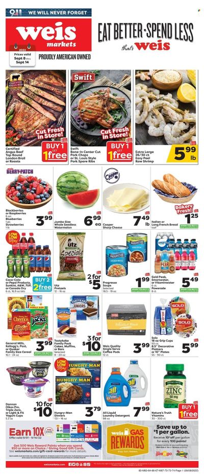 Weis (MD, NY, PA) Weekly Ad Flyer Specials September 8 to September 14, 2022
