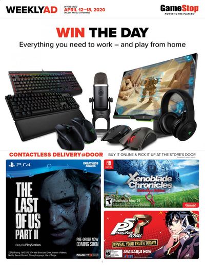GameStop Weekly Ad & Flyer April 12 to 18