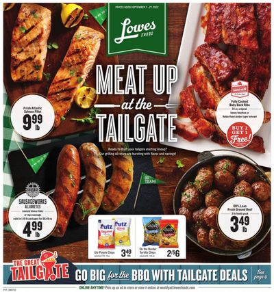 Lowes Foods (NC, SC) Weekly Ad Flyer Specials September 7 to September 27, 2022