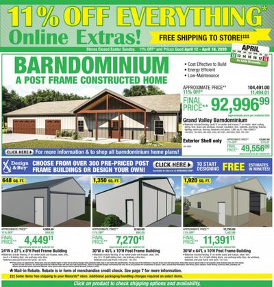 Menards Weekly Ad & Flyer April 12 to 18