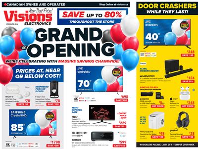Visions Electronics Flyer September 9 to 15